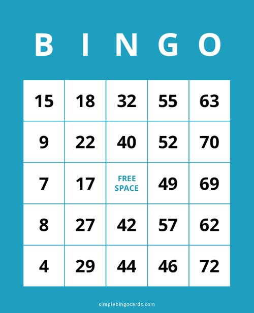 1-75 Bingo (American Version)