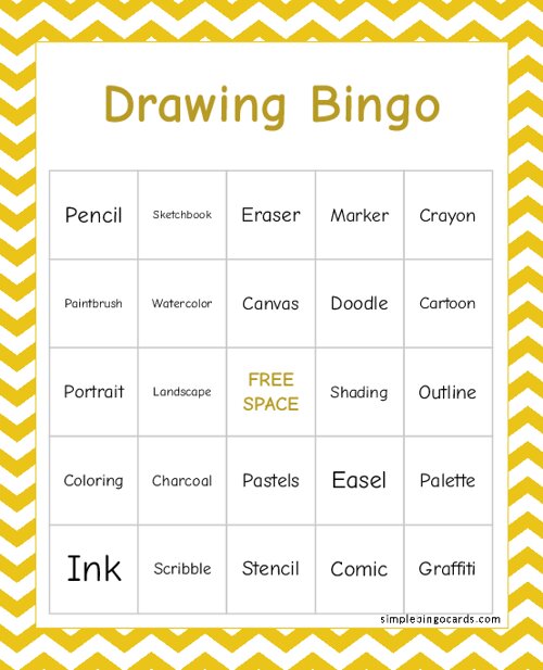 Drawing Bingo