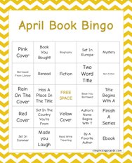 April Book Bingo