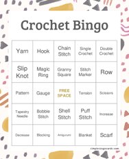 Crochet Bingo