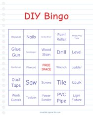 DIY Bingo