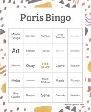 Paris Bingo